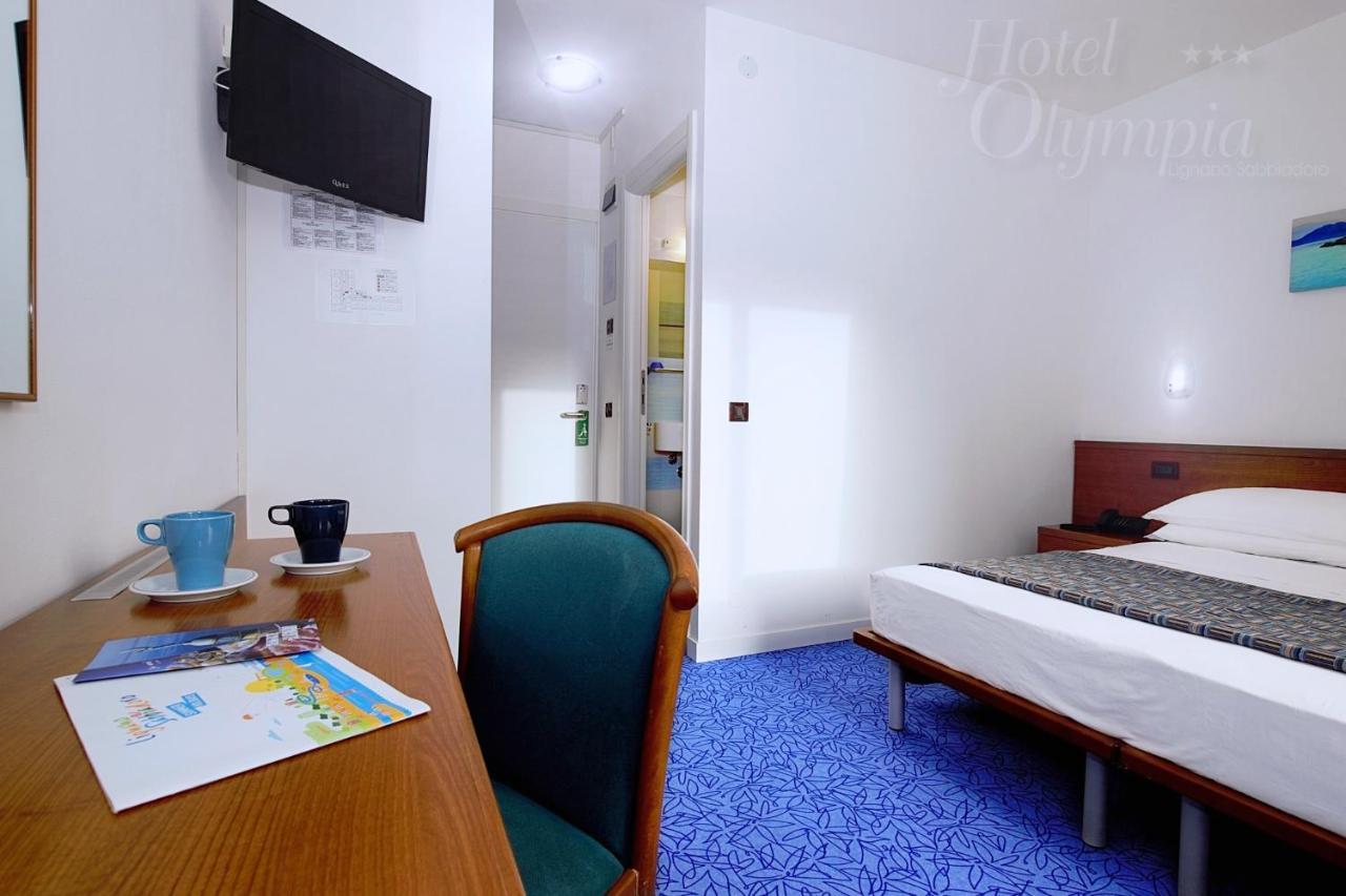 Hotel Olympia ลินญาโน ซับเบียโดโร ภายนอก รูปภาพ